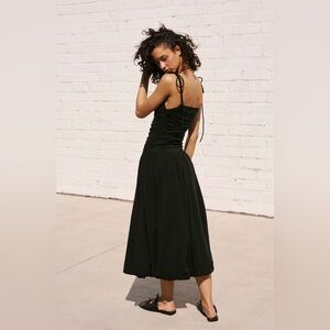 Free People Beach Liza Bubble Midi Dress Medium